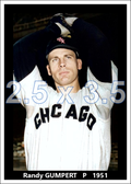 Randy Gumpert - 1951 Chicago White Sox - choose a size & style