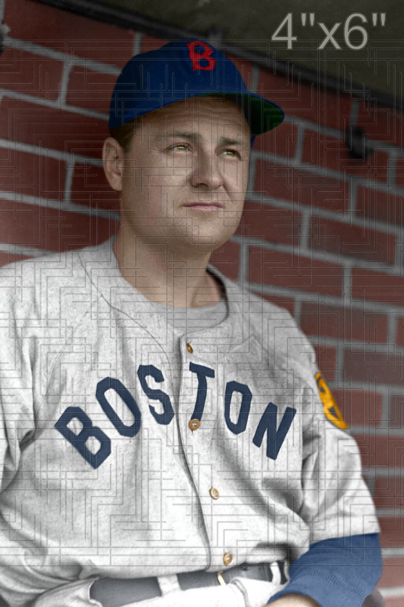 Randy Heflin - 1945 Boston Red Sox - choose a size & style