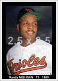 Randy Milligan - 1989 Baltimore Orioles - choose a size & style