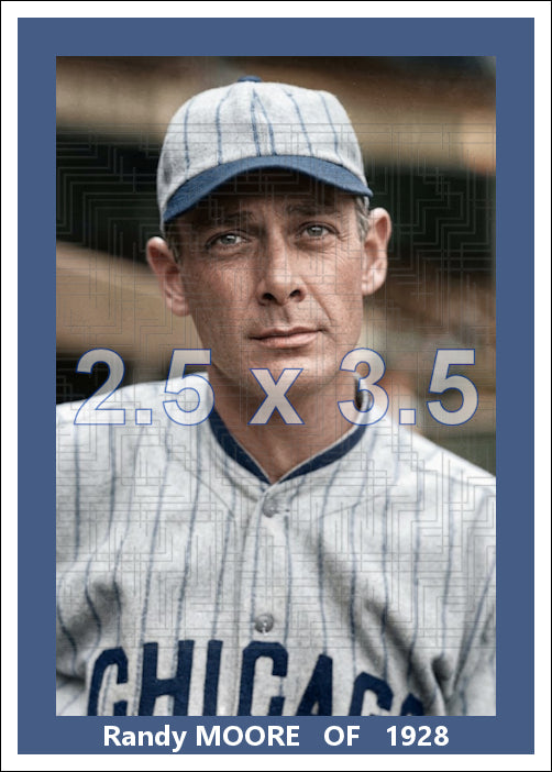Randy Moore - 1928 Chicago White Sox - choose a size & style