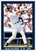 Randy Velarde - 2001 New York Yankees - choose a size & style A