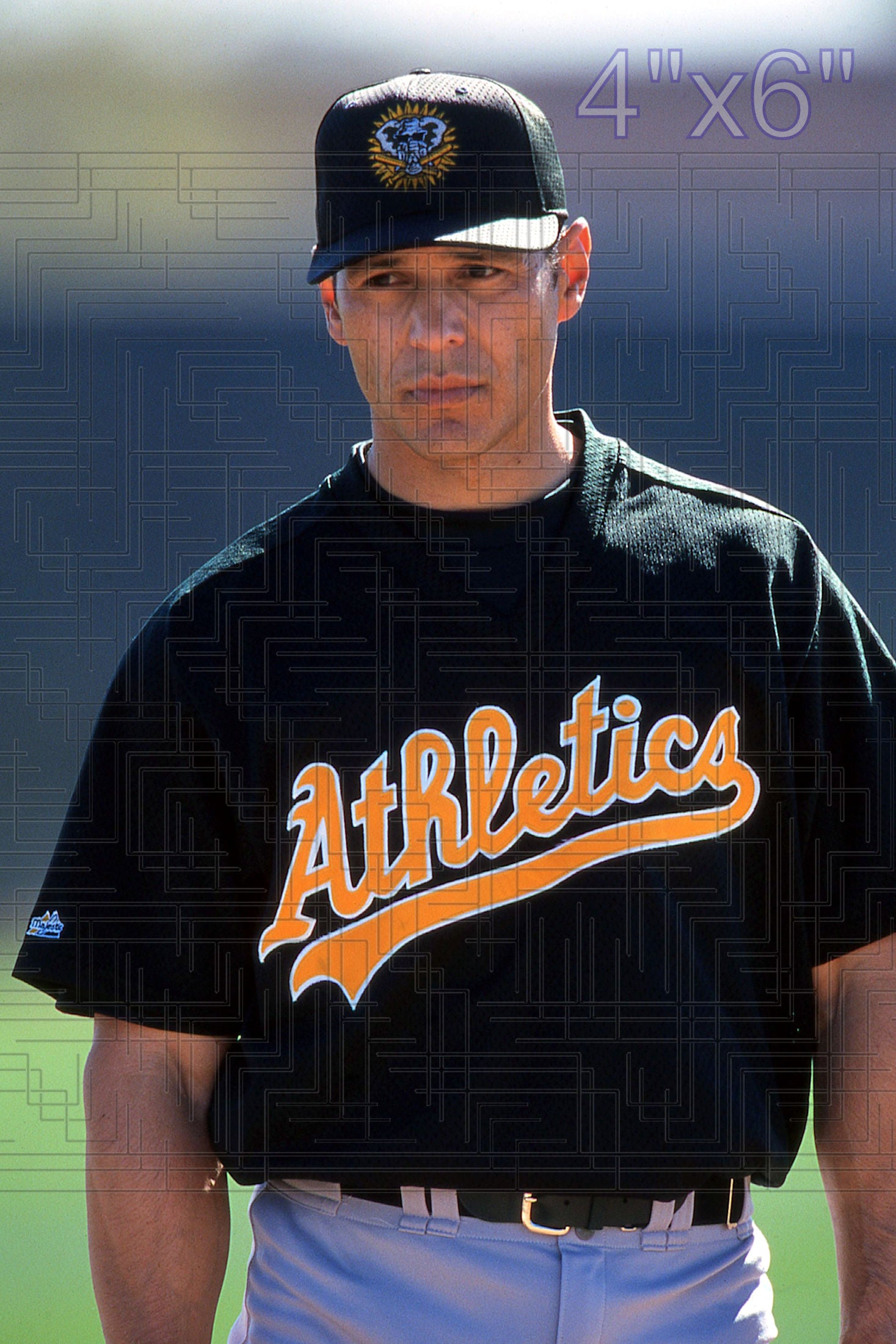 Randy Velarde - 2002 Oakland Athletics - choose a size & style