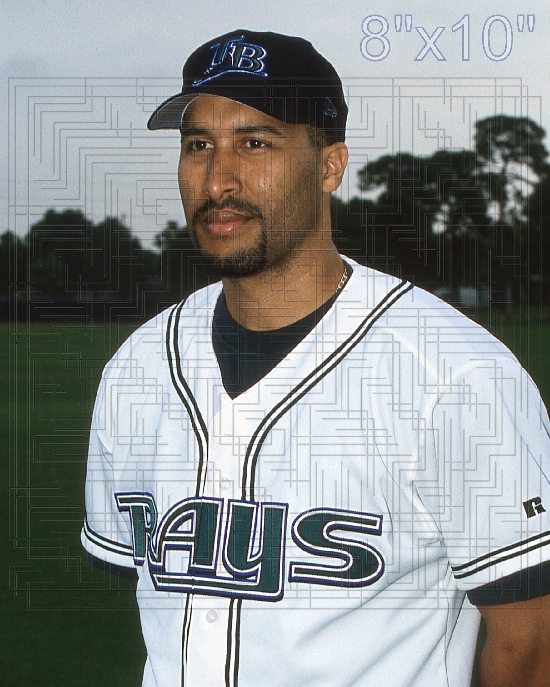 Randy Winn - 2002 Tampa Bay Devil Rays - choose a size & style