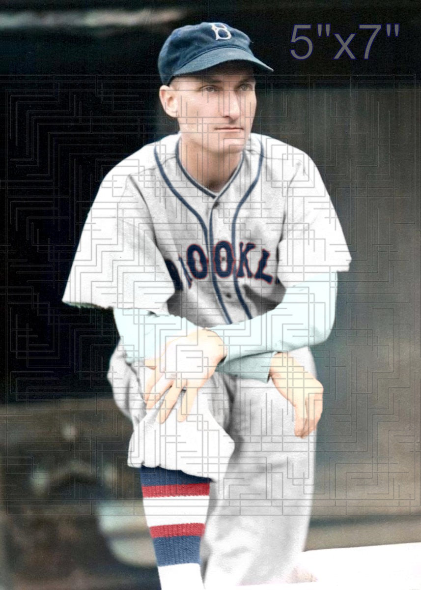 Ray Benge - 1934 Brooklyn Dodgers - choose a size & style