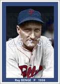 Ray Benge - 1936 Philadelphia Phillies - choose a size & style