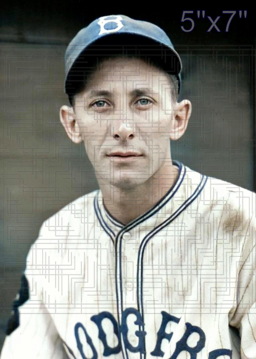 Ray Berres - 1934 Brooklyn Dodgers - choose a size & style