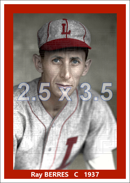 Ray Berres - 1937 Louisville Colonels - choose a size & style