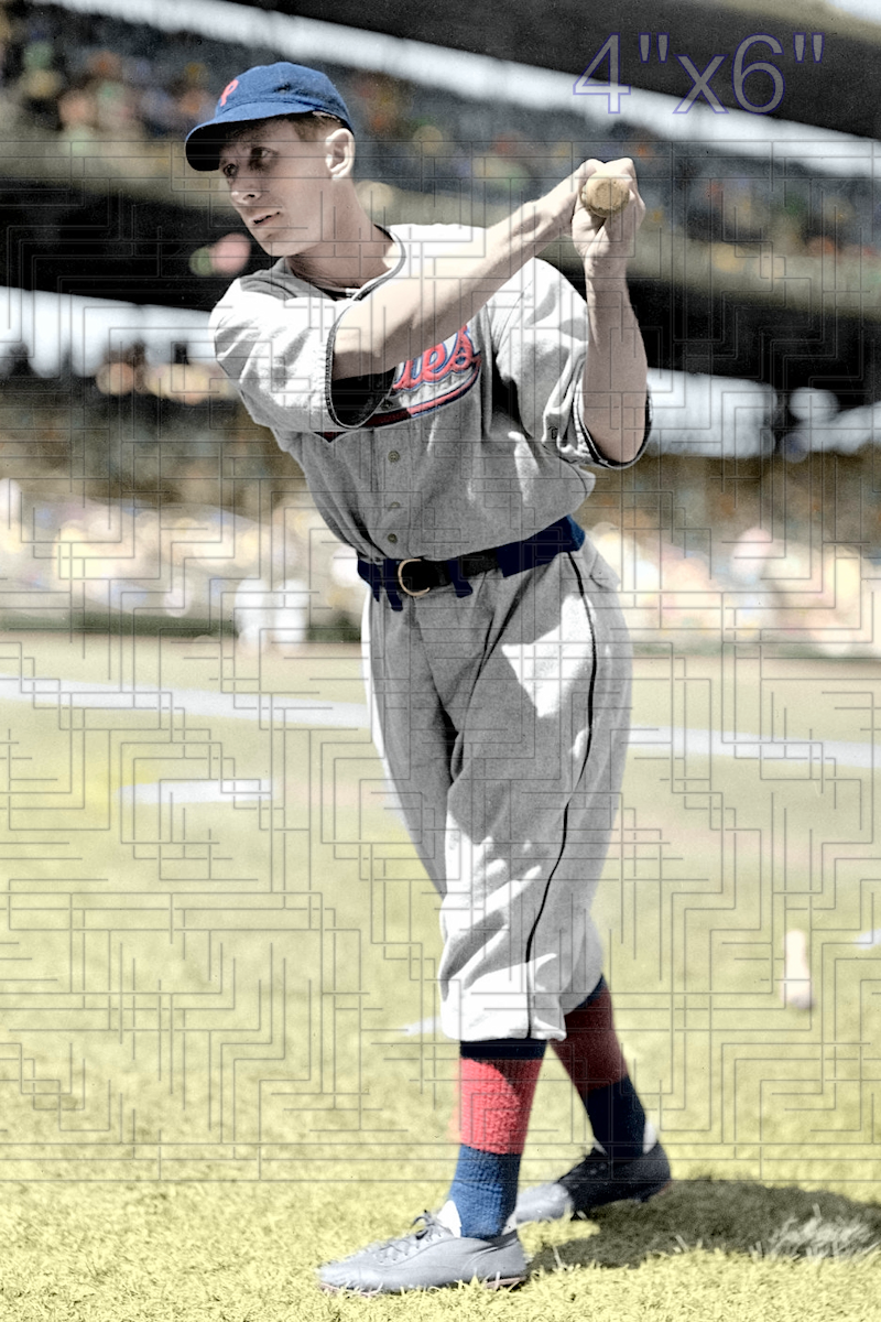 Ray Berres - 1938 Pittsburgh Pirates - choose a size & style