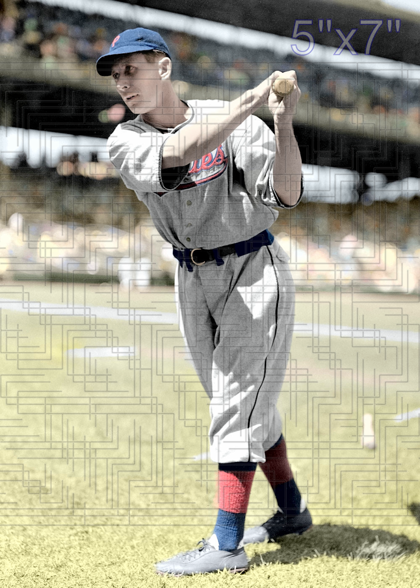 Ray Berres - 1938 Pittsburgh Pirates - choose a size & style