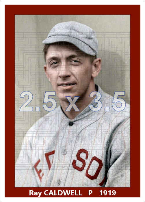 Ray Caldwell - 1919 Boston Red Sox - choose a size & style