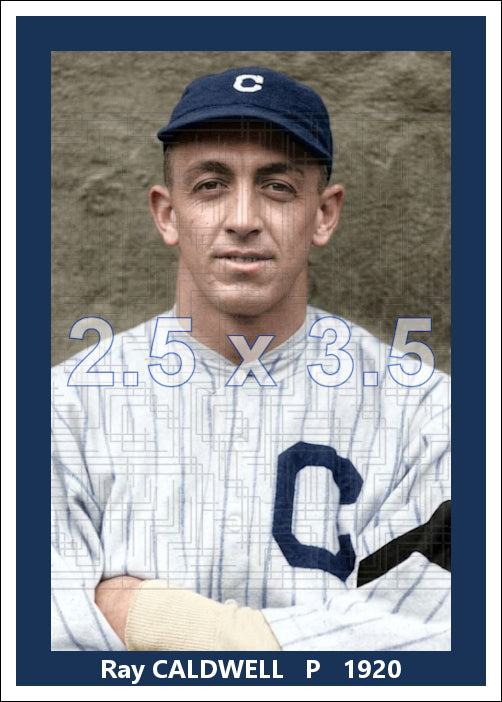 Ray Caldwell - 1920 Cleveland Indians - choose a size & style