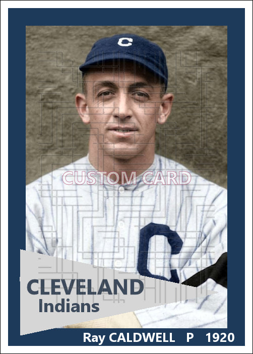 Ray Caldwell - 1920 Cleveland Indians - choose a size & style