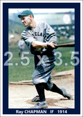 Ray Chapman - 1914 Cleveland Naps - choose a size & style