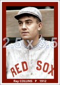 Ray Collins - 1912 Boston Red Sox - choose a size & style