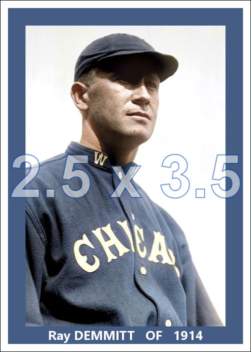 Ray Demmitt - 1914 Chicago White Sox - choose a size & style