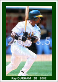 Ray Durham - 2002 Oakland Athletics - choose a size & style