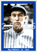 Ray French - 1923 Brooklyn Robins - choose a size & style