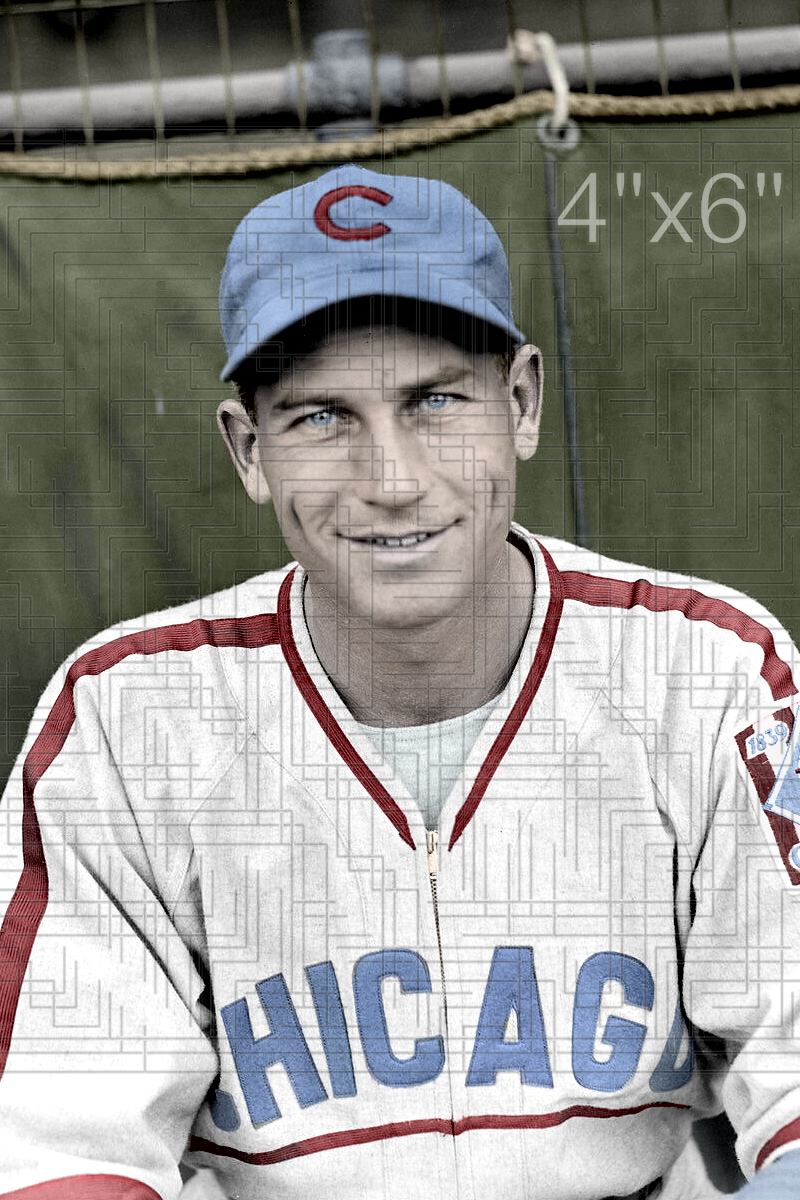 Ray Harrell - 1939 Chicago Cubs - choose a size & style