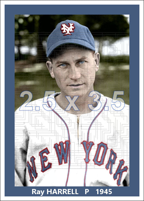 Ray Harrell - 1945 New York Giants - choose a size & style