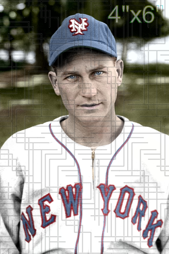 Ray Harrell - 1945 New York Giants - choose a size & style