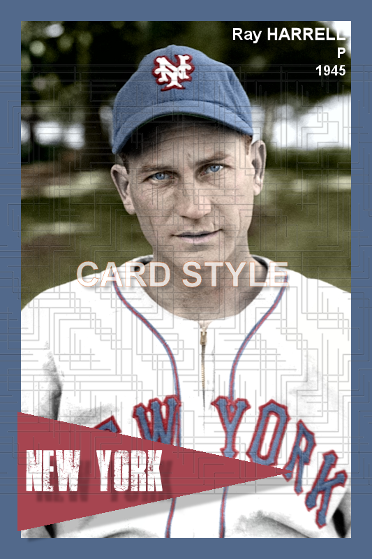 Ray Harrell - 1945 New York Giants - choose a size & style