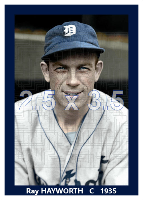 Ray Hayworth - 1935 Detroit Tigers - choose a size & style