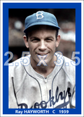 Ray Hayworth - 1939 Brooklyn Dodgers - choose a size & style