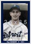 Ray Herbert - 1951 Detroit Tigers - choose a size & style