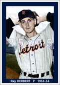 Ray Herbert - 1953-54 Detroit Tigers - choose a size & style