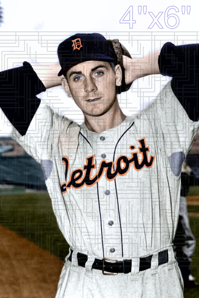 Ray Herbert - 1953-54 Detroit Tigers - choose a size & style