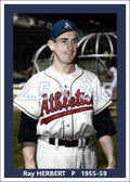 Ray Herbert - 1955-59 Kansas City Athletics - choose a size & style