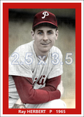Ray Herbert - 1965 Philadelphia Phillies - choose a size & style