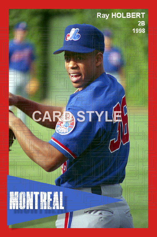 Ray Holbert - 1998 Montreal Expos - choose a size & style
