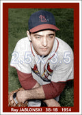 Ray Jablonski - 1954 St. Louis Cardinals - choose a size & style