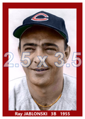 Ray Jablonski - 1955 Cincinnati Reds - choose a size & style