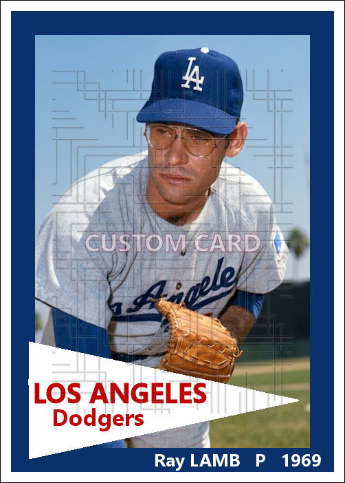Ray Lamb - 1969 Los Angeles Dodgers - choose a size & style