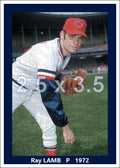 Ray Lamb - 1972 Cleveland Indians - choose a size & style