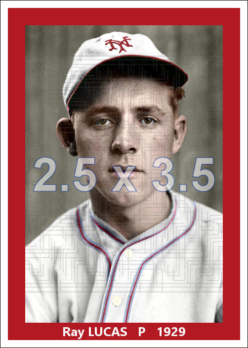 Ray Lucas - 1929 New York Giants - choose a size & style