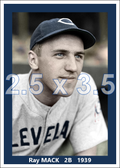 Ray Mack - 1939 Cleveland Indians - choose a size & style
