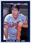 Ray Miller - 1985 Minnesota Twins - choose a size & style