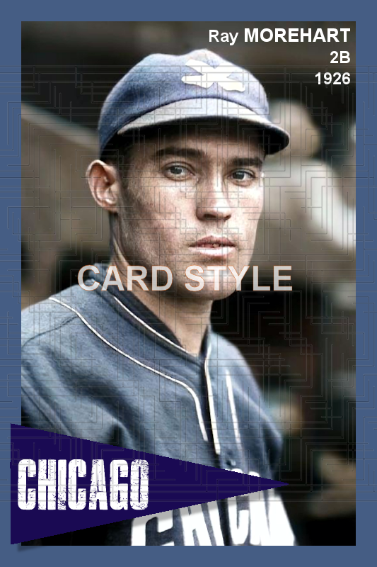 Ray Morehart - 1926 Chicago White Sox - choose a size & style