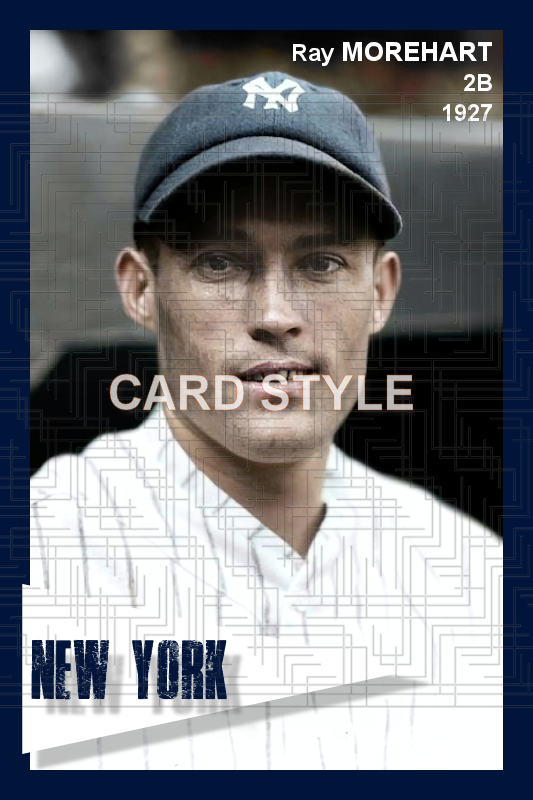 Ray Morehart - 1927 New York Yankees - choose a size & style