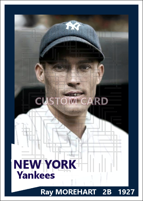 Ray Morehart - 1927 New York Yankees - choose a size & style