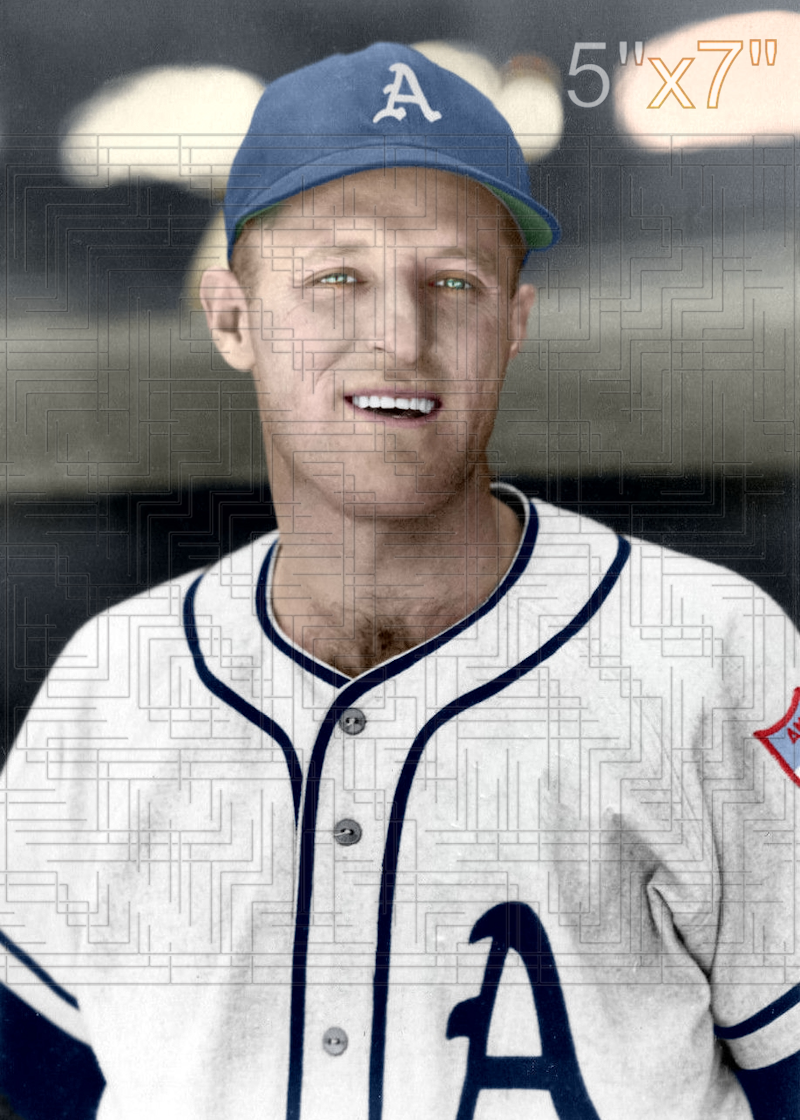Ray Murray - 1951 Philadelphia Athletics - choose a size & style