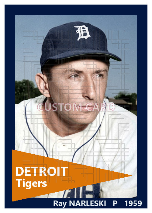 Ray Narleski - 1959 Detroit Tigers - choose a size & style