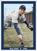 Ray Poat - 1942 Cleveland Indians - choose a size & style