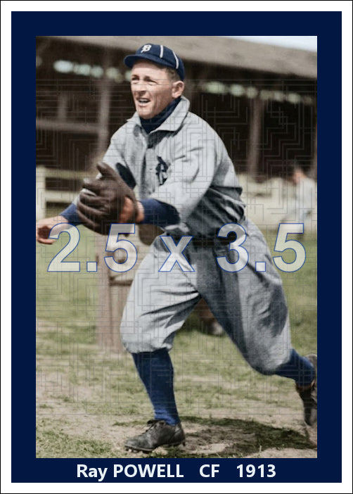 Ray Powell - 1913 Detroit Tigers - choose a size & style