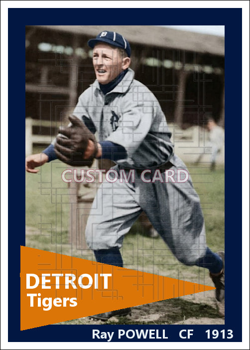 Ray Powell - 1913 Detroit Tigers - choose a size & style