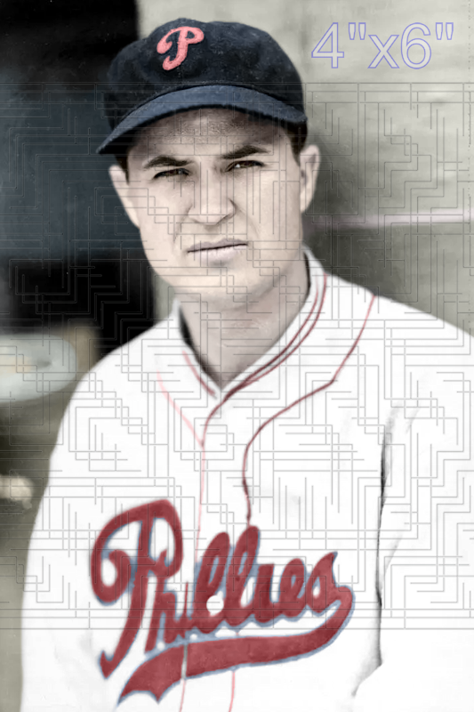 Ray Prim - 1935 Philadelphia Phillies - choose a size & style