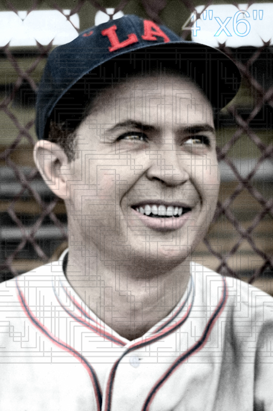Ray Prim - 1937 Los Angeles Angels - choose a size & style